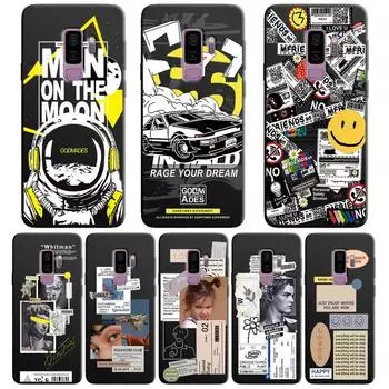For Samsung S9 Case Phone Cover Silicon Soft TPU Back Cases For S9 Case 2021 Fashion Bumper 5.8 Coque Cat S9