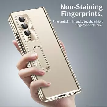 Для Samsung Z Fold4 чехол для телефона с функцией подставки для Samsung Galaxy Z Fold 4 5G Fold4 Fold3 Fold 3 Zfold4 закаленное стекло пленка for Samsung Z Fold 4