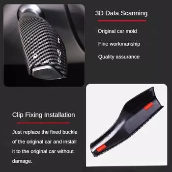 For Tesla Model 3 Model Y Full Package Trim Cover Of Carbon Fiber Matte Finish On Wiper Lever For Tesla 2025/2025 Accessorie белый