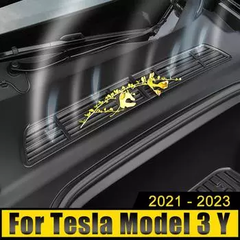For Tesla Model 3 Y 2024 2024 2024 2024 Car Air Inlet Protect Cover Intake Engine Room Protect Patch Filter Screen Isolation Net