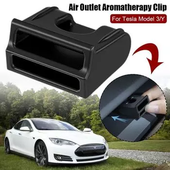 для Tesla Model Y 3 Air Outlet Aromatherapy Clip для Tesla Model3 ModelY Interior Car Aromatherapy Holder Clip Accessories E9N7