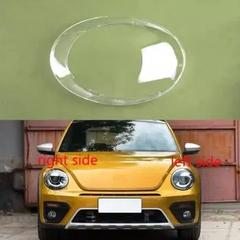 Для VW Beetle 2013 2014 2015 2016 2017 2018 фара фара корпус прозрачный абажур линза плексиглас 1PCS left side