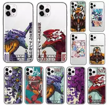 Для Xiaomi Redmi Note 8 8T 10S 9S 9T 9C 7 11S 10 9 Pro Mi 11 Lite 11T 10T Pro Poco M3 F3 X3 NFC чехол с рисунком Genesis Evangelion Poco F3