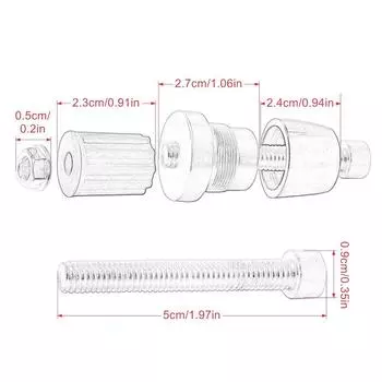 For YAMAHA FAZER FZ8 FZ 8 All Years 7/8 Motorcycle Universal Handlebar Grips Ends Counterweight Handle Bar Slider End Cap Plug синий