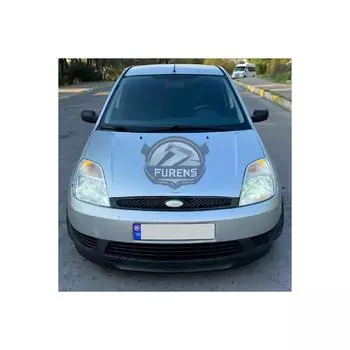 Ford Fiesta 2002-2008 Совместимая H-губа Гибкая передняя губа 2 шт. Спойлер Передняя вставка Бампер Нижний язычок