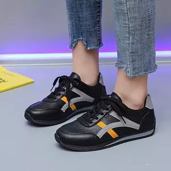 Foreign trade white shoes wholesale 2025 new round head color matching flat baseplate shoes student sports and leisure Forrest Gump women s shoes 35