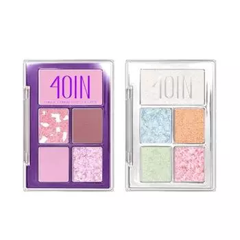 FOREUL Stonism Палитра теней Ver.2 9,5 г P000DUAR - 04 Mauve Lavender