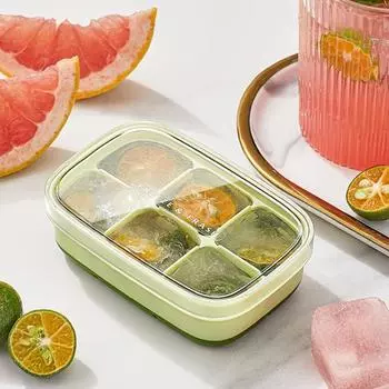 Форма для кубиков льда, 6 решеток, силиконовая, своими руками