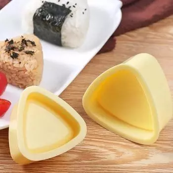 Форма для суши Японский лук Наси Рисовый шарик из морской капусты Онигири Пресс для еды Треугольники Приготовление бэнто Аксессуары Посуда Кухня Бар Кимбап