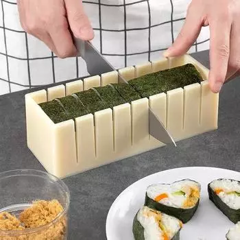 Формы для суши, суши-машина, ролик для суши, японская квадратная форма для риса, инструменты, круглая форма, пластиковые аксессуары для набора, форма сердца