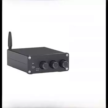 FosiAudio BT20A Bluetooth 5.0 стерео мини настольный усилитель No adapter чёрный