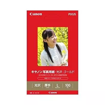 Фотобумага Canon Photo Glossy Gold, тип L, размер 2310B001, 1 шт., бумага, GL-101L100 (100 листов) [x5 набор]