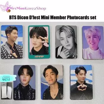 Фотокарточки участников BTS - DICON D’FESTA MINI EDITION