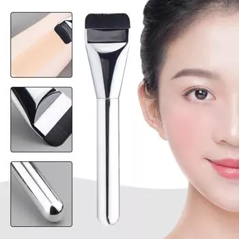 Foundation Make-up Brush Korean One Letter Font Don t Eat Flat Noodles Flat Head Foundation Brush Non Marking Foundation