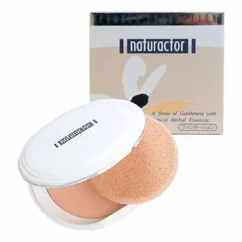 Foundation Powder Foundation 230 Pink with Puff 13g (Powder Foundation Natural Thin Smooth) [Naturactor]