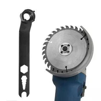Four-Claw Hand Adjustment Wrench Accessories Removal Wrench Angle Grinder Spanner for Four-claw Angle Grinder чёрный