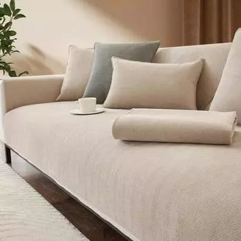 Four Seasons Universal Chenille Sofa Cover Non-Slip Couch Cushion Slipcover Towel for Living Room Sofa Blanket Home Decor 70x70