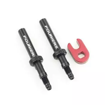 FOURIERS Bicycle Valve Extender Presta Valve Extension Adapter tubeless valve extender 60mm