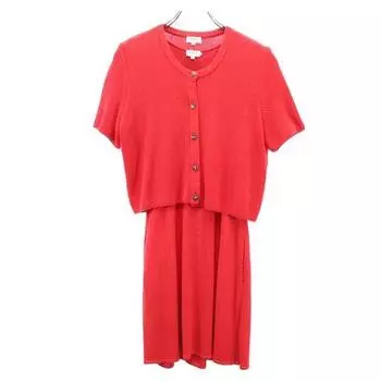 FOXEY made in Japan Short sleeve knit one piece Setup Women Used