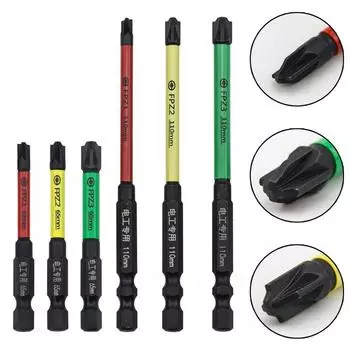 FPZ1 FPZ2 FPZ3 Бита отвертки Твердость Магнитная Специальная 65mm FPZ2