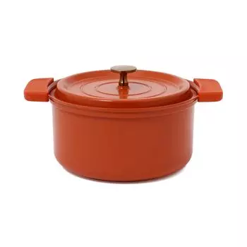 Francfranc lightweight cooking pot 20cm Orange Oven-safe