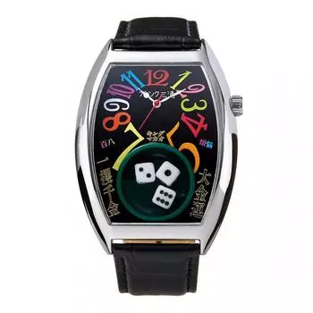 Мужские часы Frank Miura Macau Gambling Watch FRANK MIURA Reprint Dice Casino Limited Edition Black Rainbow