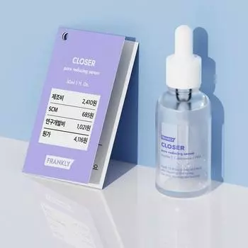 FRANKLY Closer Pore Reducing Serum 30мл / 60мл, Kbeauty, корейская косметика, пробник 30 ml