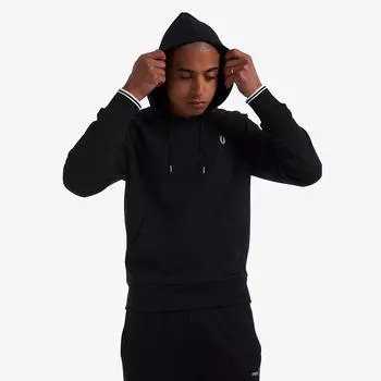 FRED PERRY [Baseline] Толстовка с капюшоном и окантовкой 102 AFPM2312643 102