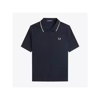 Fred Perry [штаб-квартира подлинная] Fred Perry [женская] рубашка на пуговицах с дырочками 608 Afpf2417150 608 qzgAfpf2417150 608 M
