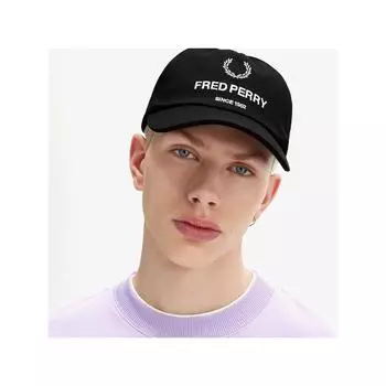 Fred Perry [подлинная] Фирменная кепка Fred Perry из хлопкового полотна 102 Cfpu2438667 102 qzgCfpu2438667 102 Free