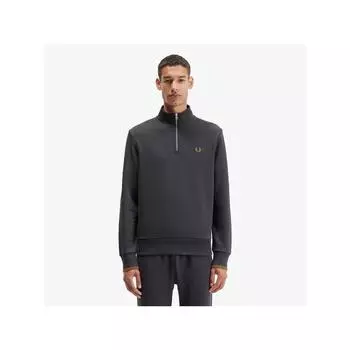 Fred Perry [подлинная штаб-квартира] Fred Perry [базовый вариант] Толстовка с застежкой-молнией на половину длины V07 Afpm2413574 V07 qzgAfpm2413574 V07 S