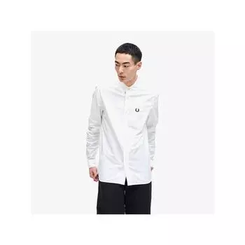 Fred Perry [подлинный] Fred Perry [базовый] Оксфордская рубашка с длинным рукавом 100 Afpm2435516 100 qzgAfpm2435516 100 L