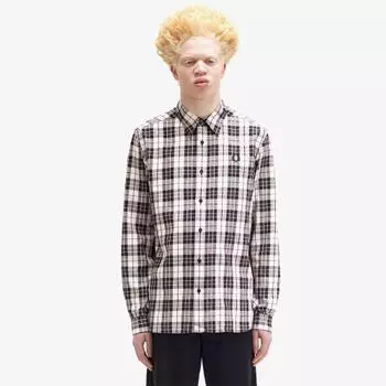 Fred Perry [sharp] Рубашка из саржи в клетку X23 Afpm2438506 X23 M
