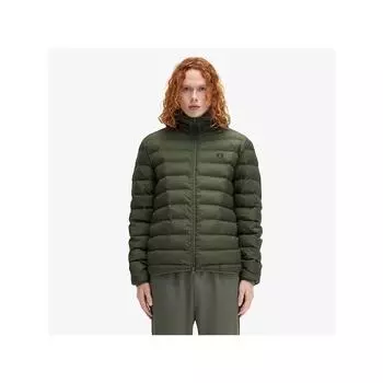 Fred Perry [спорт] Утепленная куртка с капюшоном Laurelis Green Afpm2438553 W19 qzgAfpm2438553 W19 M