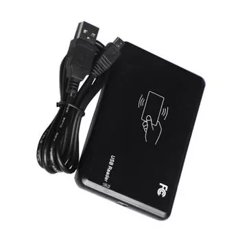 Free Drive USB 2.0 питание RFID IC/ID смарт-карт считыватель для Windows Linux MAC PC/SC SLE4418/4428 чёрный