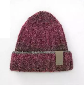 Часы из трикотажного полотна Free Knot Sol Fiber FOURON Kasuri Rib Knit F Red Y3200-F-40 красный