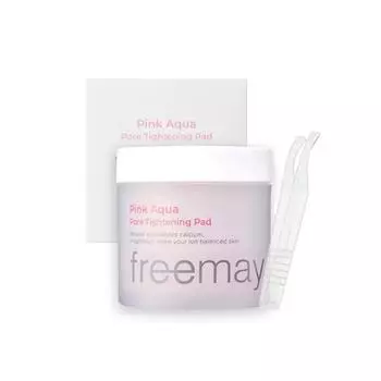 FREEMAY Pink Aqua Pore Tightening Pad 70 шт.