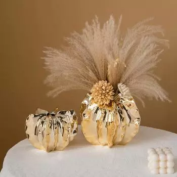 French Ceramic Vase Modern Minimalist Home Decoration Hydroponic Flower Sculpture Flower Vase Flower Arrangement Crafts