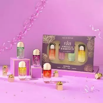 FRENCH ESSENCE Аэрозольные духи для женщин/Подарочный набор элитных духов для женщин