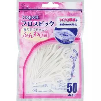 Fresh Dental proFresh Floss Pack Белый 50 шт.