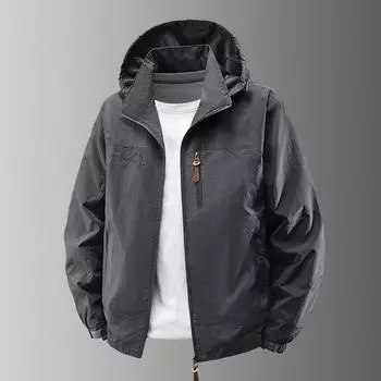 Frock Jacket Men s Outdoor New Loose Hooded Functional Wind Sports Jacket Jacket In Spring and Autumn M