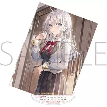 from next door who sometimes blurts out in Russian acrylic stand Arya A Arya-san