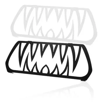 Front Bumper Guard Kit, Grille Teeth Insert Front Grill Mesh Compatible For Can-Am Ryker 600 900 чёрный