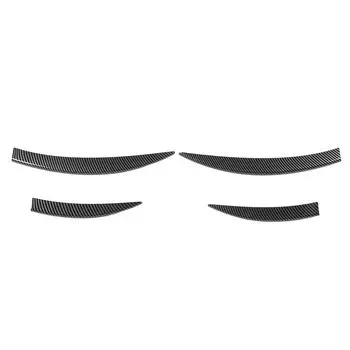 Front Corner Mesh Grill Molding Side Air Vent Fog Lights Exterior Cover Trims Replacement for Benz