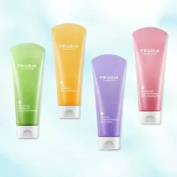 Frudia Набор очищающих пенок 4 вида Зеленый виноград + мандарин + черника + гранат FREE