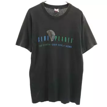 FRUIT OF THE LOOM 90-х годов Старая футболка с коротким рукавом и одинарной строчкой, сделано в США, мужская, б/у