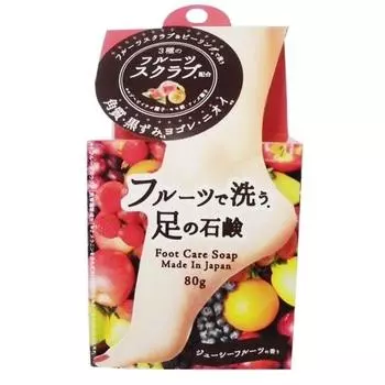 Фруктовое мыло для ног Pelican Soap 80 г (х 1)