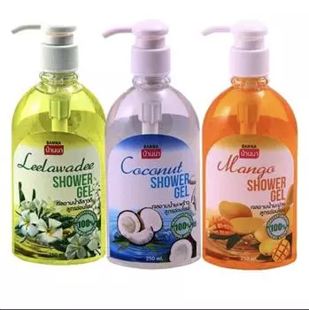 Фруктовый гель для душа Banna 250 мл Coconut 250 ml