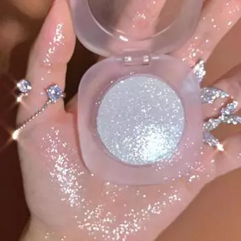 FUGU UP Highlighter Face Brightening Sparkly Highlighter сияющий хайлайтер с эффектом пюре, 1 шт, 01