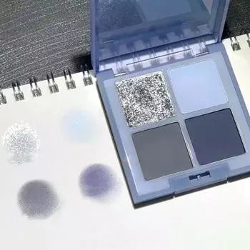 FUGU UP Smokey eyeshadow blue shadow портативные тени для век перламутровые тени блестящие тени для век, 1 шт.
